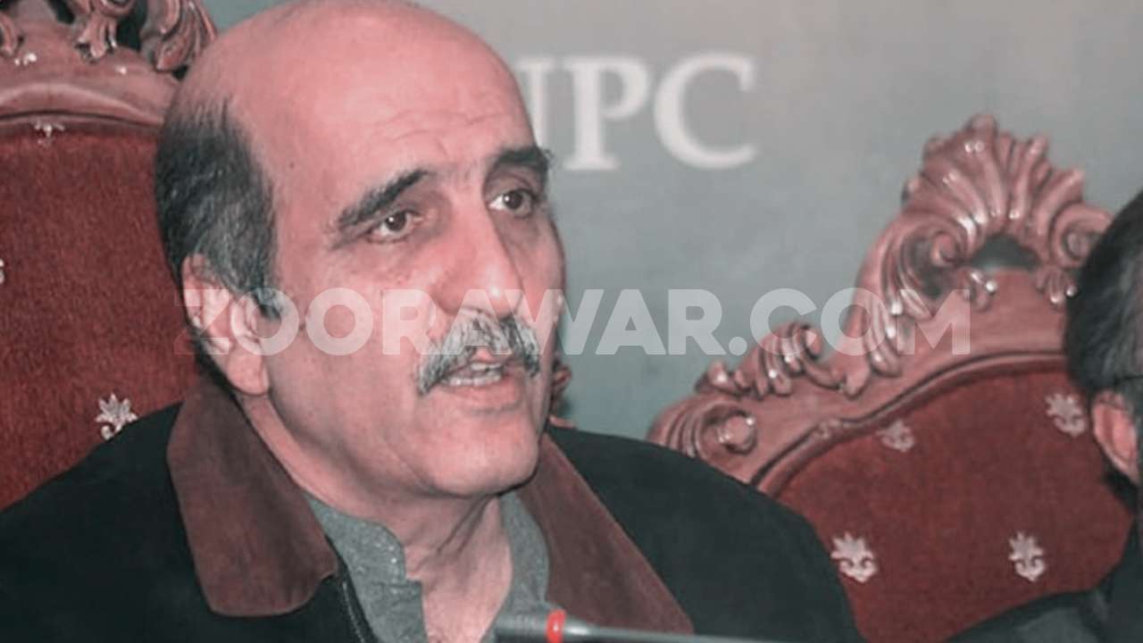 Akbar S. Babar press conference