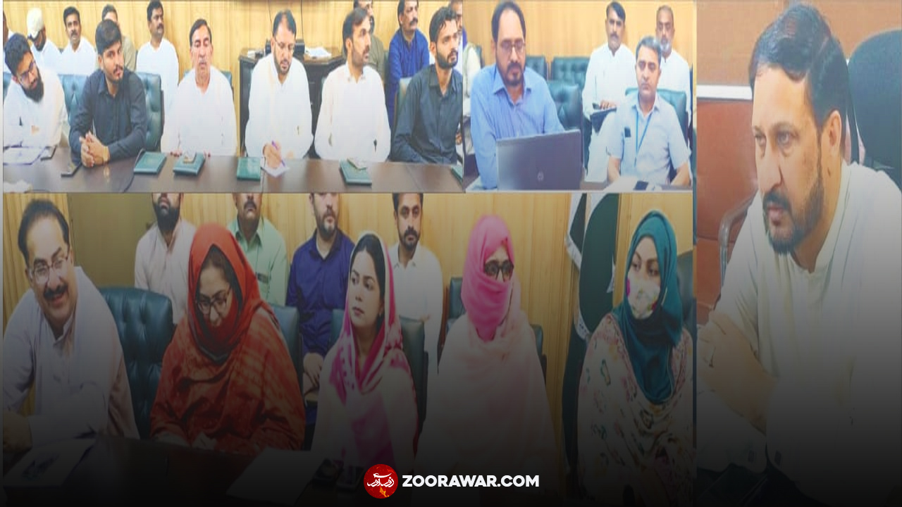 ڈسٹرکٹ ایمرجنسی ریسپانس کمیٹی خوشاب کا اجلاس ڈی سی آفس میں منعقد ہوا