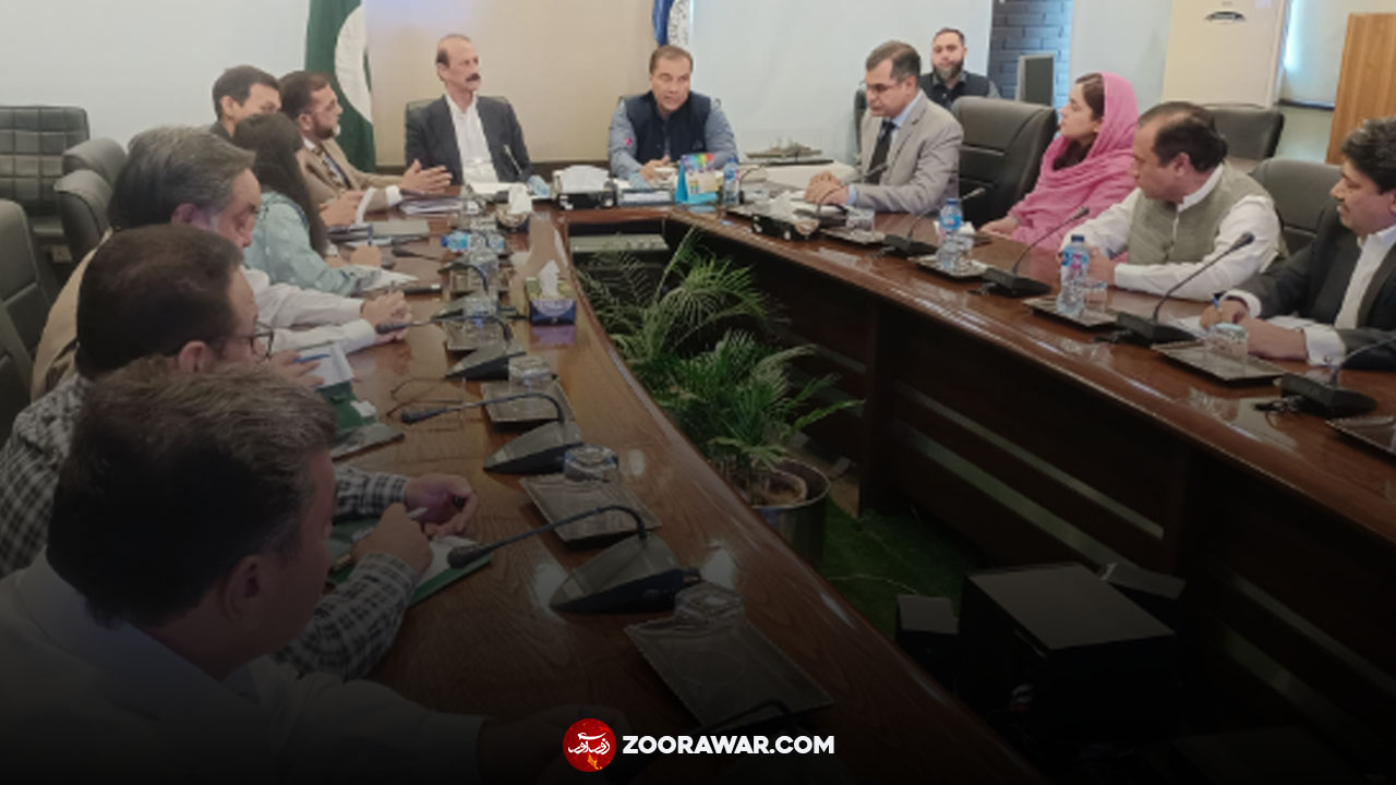 Chairman CDA Muhammad Ali Randhawa meeting