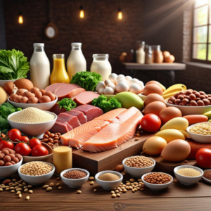 Eat foods rich in protein and nutrients