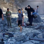 اسرائیل کا غزہ پر بمباری ، 104 شہید ، جنگ بندی معاہدے پر عمل کرنے کا اعلان