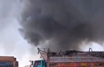 Mysterious fire breaks out in warehouse after replacing silver bricks at Balochistan Customs House